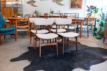Load image into Gallery viewer, Vintage Afromosia Dining Chairs - Set of Four