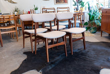 Load image into Gallery viewer, Vintage Afromosia Dining Chairs - Set of Four