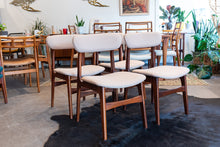 Load image into Gallery viewer, Vintage Afromosia Dining Chairs - Set of Four