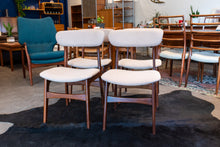 Load image into Gallery viewer, Vintage Afromosia Dining Chairs - Set of Four