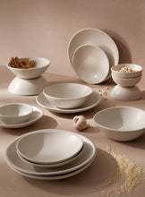 Load image into Gallery viewer, Organic Shaped Dinnerware Set - 16 Pieces