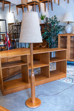 Load image into Gallery viewer, Vintage Solid Teak Floor Lamp