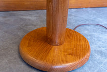 Load image into Gallery viewer, Vintage Solid Teak Floor Lamp