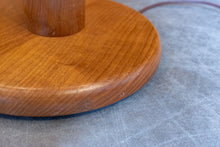 Load image into Gallery viewer, Vintage Solid Teak Floor Lamp