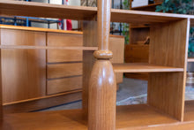 Load image into Gallery viewer, Vintage Solid Teak Floor Lamp