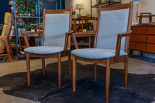 Load image into Gallery viewer, Restored Afromosia Dining Chair Set of Six