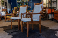 Load image into Gallery viewer, Restored Afromosia Dining Chair Set of Six