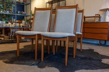 Load image into Gallery viewer, Restored Afromosia Dining Chair Set of Six