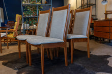 Load image into Gallery viewer, Restored Afromosia Dining Chair Set of Six