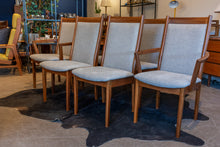 Load image into Gallery viewer, Restored Afromosia Dining Chair Set of Six