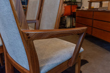 Load image into Gallery viewer, Restored Afromosia Dining Chair Set of Six