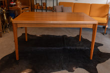 Load image into Gallery viewer, Restored Teak Drawleaf Dining Table