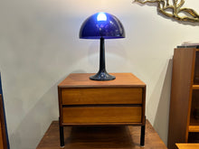 Load image into Gallery viewer, Gilbert Softlite Inc Vintage Mid Century Purple Plastic Mushroom Lamp
