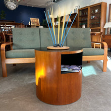 Load image into Gallery viewer, Vintage RS Associates Teak Drum Side Table