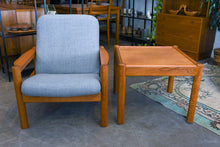Load image into Gallery viewer, Restored Domino Mobler Teak Lounge Chair
