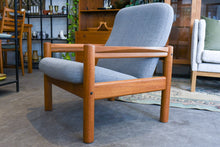 Load image into Gallery viewer, Restored Domino Mobler Teak Lounge Chair
