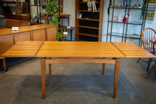 Load image into Gallery viewer, Restored Teak Drawleaf Dining Table