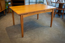 Load image into Gallery viewer, Restored Teak Drawleaf Dining Table