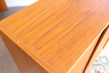 Load image into Gallery viewer, Vintage Teak Cabinet with Sliding Doors