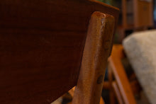 Load image into Gallery viewer, Reupholstered Vintage Sapele Dining Chairs - Set of Six