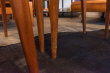 Load image into Gallery viewer, Reupholstered Vintage Sapele Dining Chairs - Set of Six