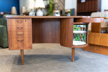Load image into Gallery viewer, Restored Kai Kristianson Teak Desk