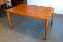 Load image into Gallery viewer, Vintage Teak Dining Table With Two Leaves
