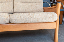 Load image into Gallery viewer, Dyrlund Vintage Teak Loveseat