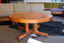 Load image into Gallery viewer, Restored Vintage Teak Round Coffee Table