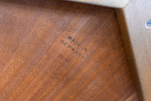 Load image into Gallery viewer, Vintage Round Teak Coffee Table