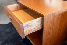 Load image into Gallery viewer, Restored Vintage Teak Bedside Table Pair from Punch Designs