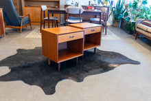Load image into Gallery viewer, Restored Vintage Teak Bedside Table Pair from Punch Designs