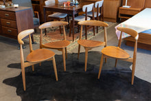 Load image into Gallery viewer, Hans Wegner For Fritz Hansen FH4103 "Heart" chairs