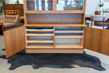 Load image into Gallery viewer, Vintage Poul Hundevad Sideboard and Hutch Wall Unit