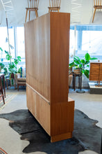 Load image into Gallery viewer, Vintage Poul Hundevad Sideboard and Hutch Wall Unit