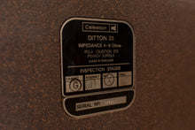 Load image into Gallery viewer, Vintage Celestion Ditton 33 Speakers