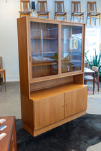 Load image into Gallery viewer, Vintage Poul Hundevad Sideboard and Hutch Wall Unit