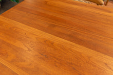 Load image into Gallery viewer, Restored Solid Teak Trestle Dining Table