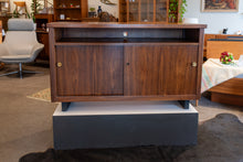 Load image into Gallery viewer, Walnut Sliding Door Credenza