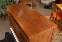 Load image into Gallery viewer, Walnut Sliding Door Credenza
