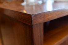Load image into Gallery viewer, Walnut Sliding Door Credenza