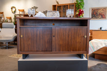 Load image into Gallery viewer, Walnut Sliding Door Credenza