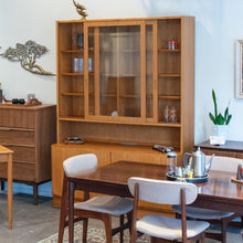 Load image into Gallery viewer, Vintage Poul Hundevad Sideboard and Hutch Wall Unit