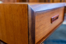 Load image into Gallery viewer, Vintage Teak Bedside Table with Drawer