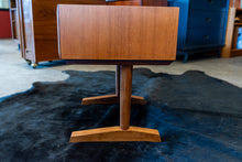 Load image into Gallery viewer, Vintage Teak Bedside Table with Drawer