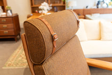 Load image into Gallery viewer, Vintage Danish Komfort Teak Lounge Chair and Ottoman - Fully Restored