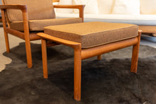 Load image into Gallery viewer, Vintage Danish Komfort Teak Lounge Chair and Ottoman - Fully Restored