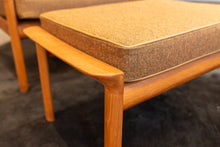 Load image into Gallery viewer, Vintage Danish Komfort Teak Lounge Chair and Ottoman - Fully Restored