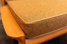 Load image into Gallery viewer, Vintage Danish Komfort Teak Lounge Chair and Ottoman - Fully Restored
