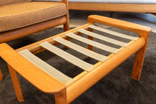 Load image into Gallery viewer, Vintage Danish Komfort Teak Lounge Chair and Ottoman - Fully Restored